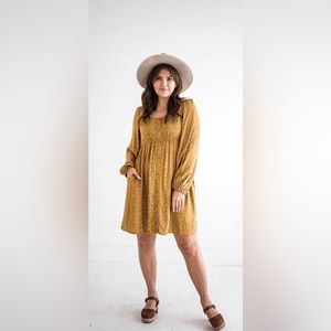 Button Down Midi Dress